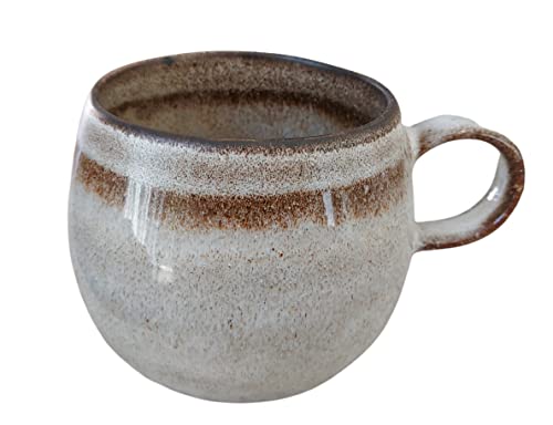 PintoCer - Tasse mit Henkel, Keramik aus Steingut, ideal für Kaffee, Milch, Tee und Schokolade, spülmaschinenfest und mikrowellengeeignet von PintoCer