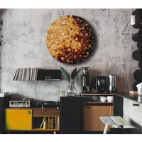 Erdige Farbtöne 3D Runde Holz Wandskulptur | Sepia Töne Spirale Mosaik Moderne Wand Dekoration Einzigartige Acoustic Panel Wall Art Erdige Farbtöne 3D Runde Holz Wandskulptur | Sepia Töne Spirale Mosaik Moderne Wand Dekoration Einzigartige Acoustic Panel Wall Art von Pinusidea