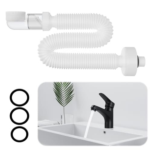Raumsparsiphon,1/4 Zoll Siphon Sifon Waschbecken Bad Raumsparsiphon Waschtisch Raumsparsiphon für das Badezimmer Geruchsverschluss Waschbecken Raumsparsiphon,1/4 Zoll Siphon Sifon Waschbecken Bad Raumsparsiphon Waschtisch Raumsparsiphon für das Badezimmer Geruchsverschluss Waschbecken von Pinyenr