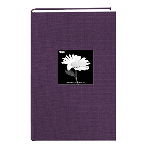 Fotoalbum mit Stoffrahmen, für 300 Fotos, 10 x 15 cm, Wildberry Purple von Pioneer Photo Albums