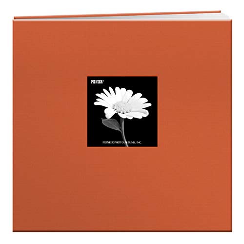 Pioneer 30,5 x 30,5 cm Buch, Stoffeinband, Album mit Fenster, rot, orange - Tangerine orange, 30,5 x 30,5 cm von Pioneer Photo Albums