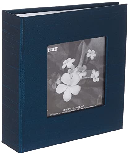 Pioneer DA-100SKF Silk Fabric Frame Photo Album, 100 Pockets Hold 4"x6", Lagoon Blue von Pioneer Photo Albums
