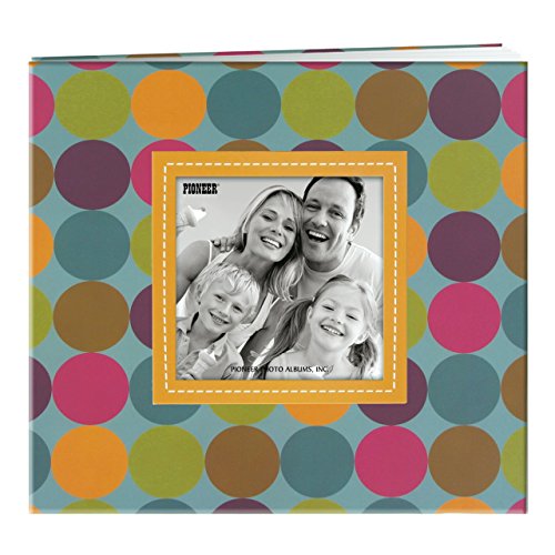 Pioneer Foto Alben Foto Alben 20 Seite Designer bedruckter erhöhter Rahmen Dots Cover Scrapbook für 20,3 x 20,3 cm Seiten, Pioneer Foto Alben Foto Alben 20 Seite Designer bedruckter erhöhter Rahmen Dots Cover Scrapbook für 20,3 x 20,3 cm Seiten, von Pioneer Photo Albums