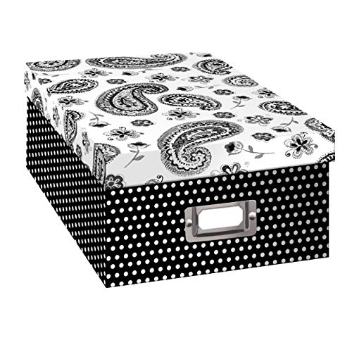 Pioneer Foto Alben b-1bw/CHEV Chevron Design Foto Aufbewahrungsbox Paisley Design von Pioneer Photo Albums