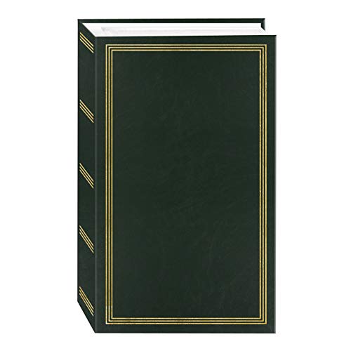 Pioneer Fotoalbums STC-504/NB 3-Ring-Fotoalbum mit 504 Taschen für 10 x 15 cm Fotos, Marineblau Traditionell 504 Pockets 4"x6" hunter green von Pioneer Photo Albums