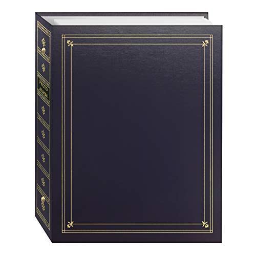 Pioneer Photo Albums APS-247/BB Fotoalbum mit 3 Ringen, Kunstleder, mit goldfarbenen Akzenten, für 10 x 17 cm, 12 x 17 cm und 20 x 25 cm von Pioneer Photo Albums