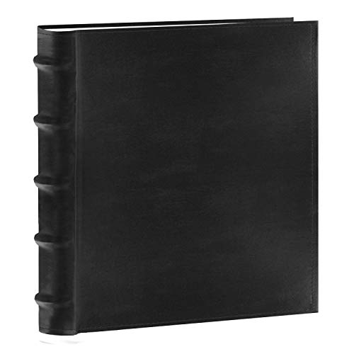 Pioneer Photo Albums Fotoalbum mit 200 Taschen aus Lederfaserstoff, für 12,7 x 17,8 cm, Schwarz von Pioneer Photo Albums