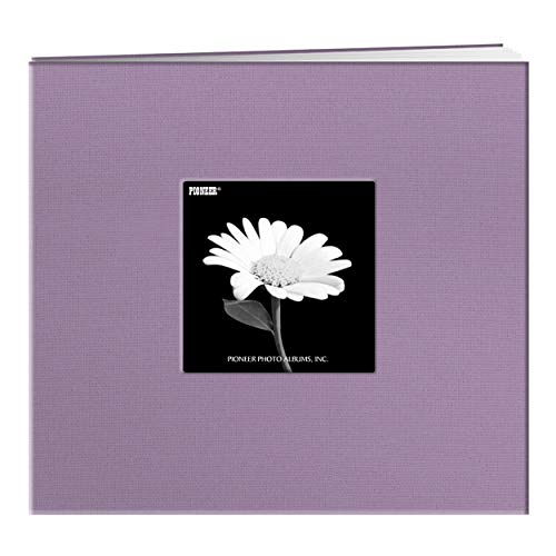 Pioneer 30,5 x 30,5 cm Buch, Stoffeinband, Album mit Fenster, rot, Misty Lilac, 8"X8" von Pioneer Photo Albums