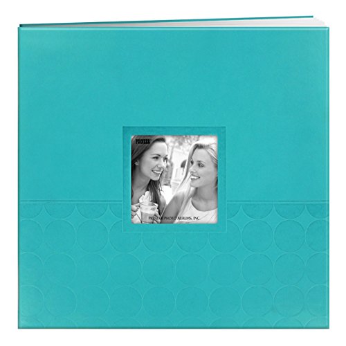 Pioneer geprägt Post Bound Scrapbook Album 30,5 x 30,5 cm – Aqua Circles, von Pioneer Photo Albums