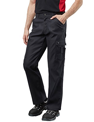 Pionier 2257-110 Cargo Stretchhose "Denim Canvas", Schwarz, 110 von Pionier Workwear