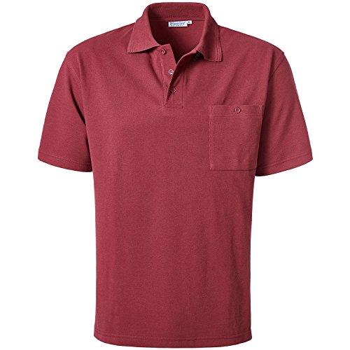 Pionier 2815-S Poloshirt 1/2 Arm, Bordeaux Rot, S von Pionier Workwear