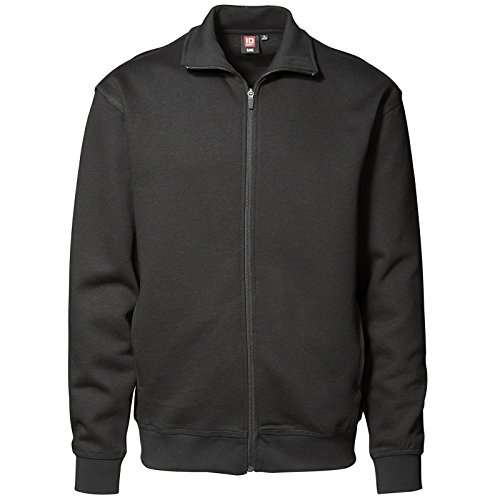 Pionier 41342-XL Sweatshirtjacke 622" Größe XL in schwarz von Pionier