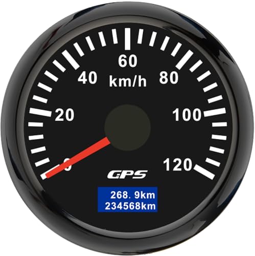 52mm Geschwindigkeitsmesser Boot GPS Tacho Kilometerzähler 0-120Km/H Wasserdichter IP67 7-Farben Tachometer Messgerät für Auto Boot Yacht 12V/24V … 52mm Geschwindigkeitsmesser Boot GPS Tacho Kilometerzähler 0-120Km/H Wasserdichter IP67 7-Farben Tachometer Messgerät für Auto Boot Yacht 12V/24V … von Piousunt