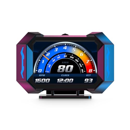 HUD P25 Head-up-Display Auto – Digitaler OBD+GPS Speedometer mit Kühlmitteltemperatur, Kraftstoffverbrauch, Neigungsmesser & Neigungswarnung HUD P25 Head-up-Display Auto – Digitaler OBD+GPS Speedometer mit Kühlmitteltemperatur, Kraftstoffverbrauch, Neigungsmesser & Neigungswarnung von Piousunt