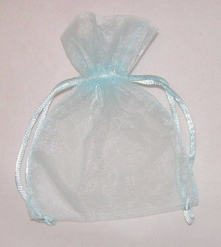 PIO367 Organza, hellblau, 10 Stück, 9 x 12 cm von Piovaccari