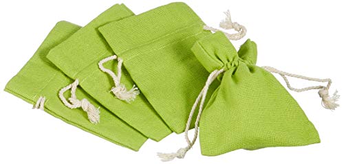PIO594 Baumwoll-Tüten, Grün, 10 Stück, 9 x 12 cm von Piovaccari