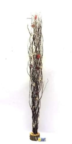 Piovaccari Zweig C/LED, 120 cm, Natur 20603, Siehe Foto von Piovaccari