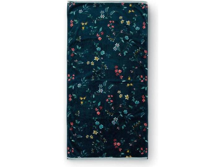 PIP Studio, Frotteewäsche, B 70 x L 140 cm - 100% bmuldsvelour - Dark blue (70 x 140 cm) von Pip-Studio