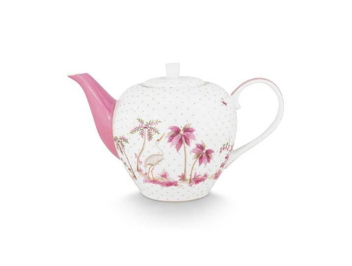 PiP Studio Teekanne Jolie Dots Gold Pink Teekanne 1,6l, bunt weiß PiP Studio Teekanne Jolie Dots Gold Pink Teekanne 1,6l, bunt weiß von Pip-Studio