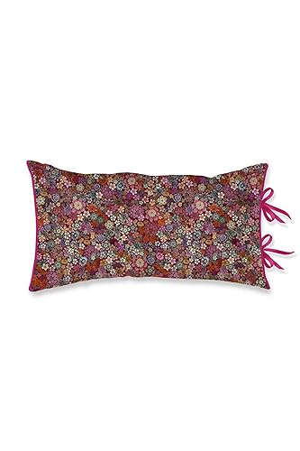 PiP Studio Zierkissen Tutti i Fiori | Dark Red - 35 x 60 von Pip Studio
