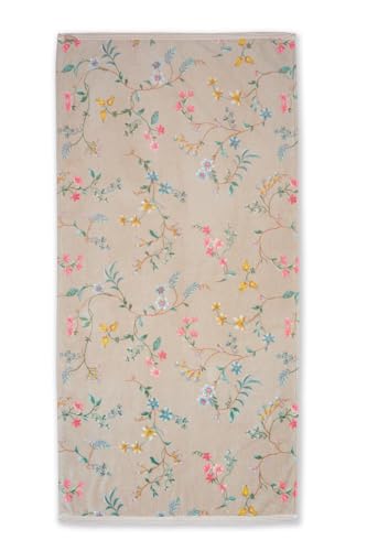 Pip Duschtuch Les Fleurs Farbe Khaki Größe 70x140cm von Pip Studio