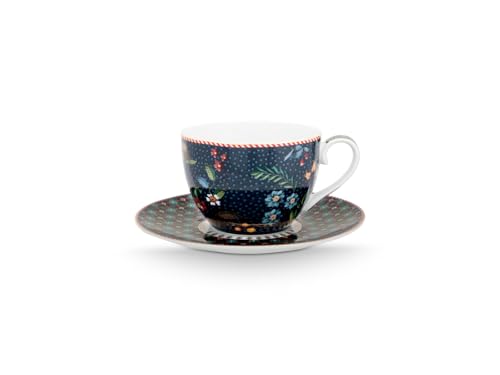 PIP STUDIO Berry Blues Kaffeetasse m.U. blau 280ml PIP STUDIO Berry Blues Kaffeetasse m.U. blau 280ml von PIP STUDIO