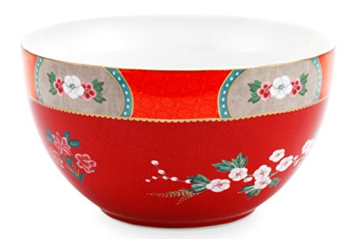 PIP STUDIO Blushing Birds Bowl red 18 cm von PIP STUDIO