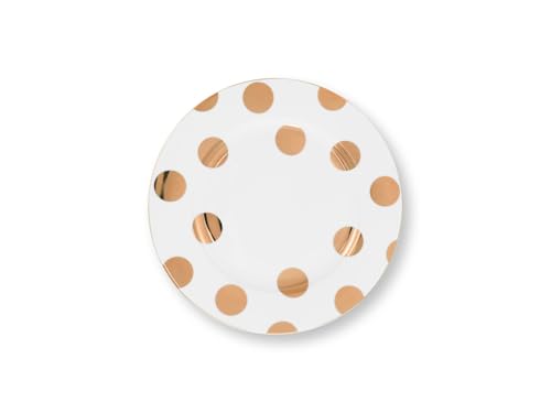 PIP STUDIO Dot Delight Frühstücksteller weiß-Gold 23cm PIP STUDIO Dot Delight Frühstücksteller weiß-Gold 23cm von PIP STUDIO