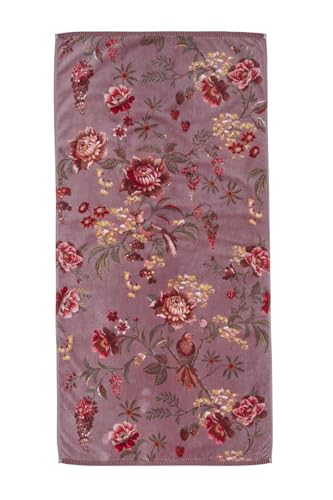 Pip Studio Duschtuch Secret Garden | Mauve - 70 x 140 von Pip Studio