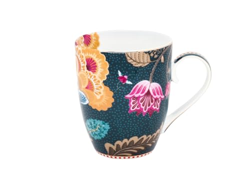 Pip Studio Fantasy Denim Blue Henkelbecher 0,35l von Pip Studio