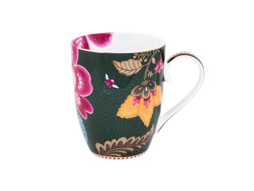 Pip Studio Fantasy Green Henkelbecher 0,35l von Pip Studio