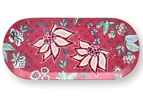 Pip Studio Flower Festival Kuchenplatte Dark pink 33,3 cm von Pip Studio