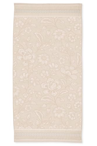 Pip Studio Große Handtuch Jasmin Jacquard Sand 70x140cm von Pip Studio