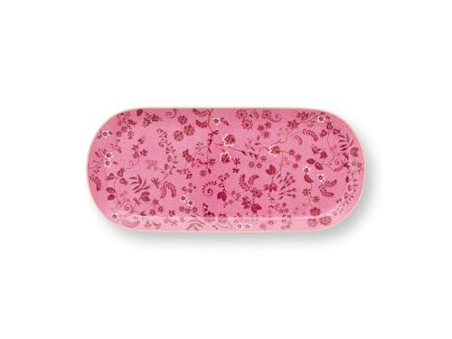 Pip Studio Jolie Flowers Pink Kuchenplatte 33,3x15,5cm von Pip Studio