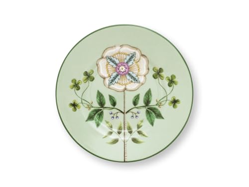 Pip Studio Lily&Lotus Petit Four Light Green Brotteller 12cm von Pip Studio