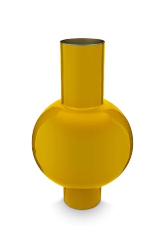 Pip Studio Vase Metal medium ockergelb 24 x 40 cm von Pip Studio