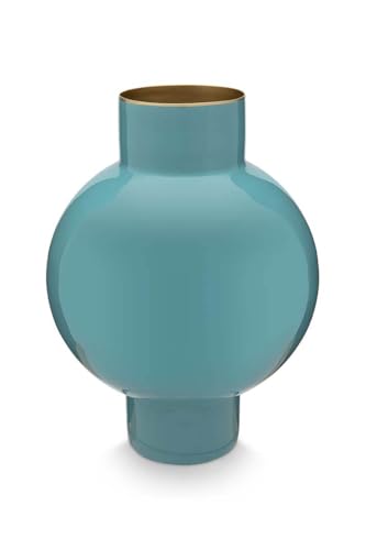 Pip Studio Vase Metal klein sea Green 18 x 24 cm von Pip Studio
