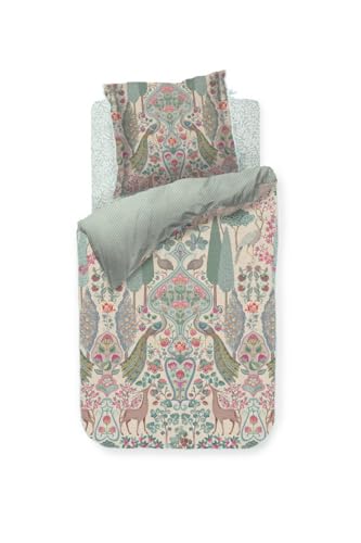 Pip Studio Perkal-Bettwäsche-Garnitur Pavoni Farbe Off-White Größe 155x220 Pip Studio Perkal-Bettwäsche-Garnitur Pavoni Farbe Off-White Größe 155x220 von Pip Studio