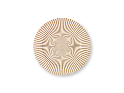 PIP STUDIO Platzteller Stripes Weiss-Gold 32cm von PIP STUDIO