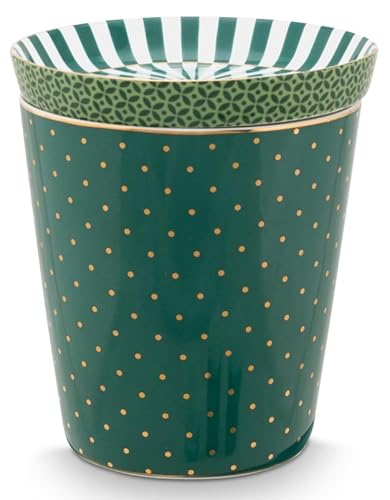 Pip Studio Royal Dots Becher & Teebeutelablage Set grün 230 ml Pip Studio Royal Dots Becher & Teebeutelablage Set grün 230 ml von Pip Studio