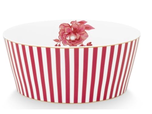 Pip Studio Royal Stripes Bowl Dark pink 15 cm Pip Studio Royal Stripes Bowl Dark pink 15 cm von Pip Studio