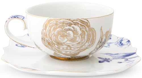 Pip Studio Royal White Teetasse mit Untertasse 2tlg. Pip Studio Royal White Teetasse mit Untertasse 2tlg. von Pip Studio