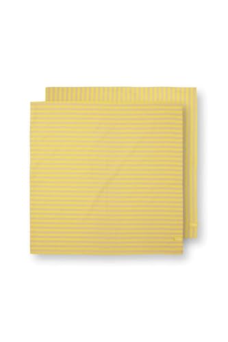 Pip Studio Stripes Set/2 Geschirrtüchern Gelb Pip Studio Stripes Set/2 Geschirrtüchern Gelb von Pip Studio