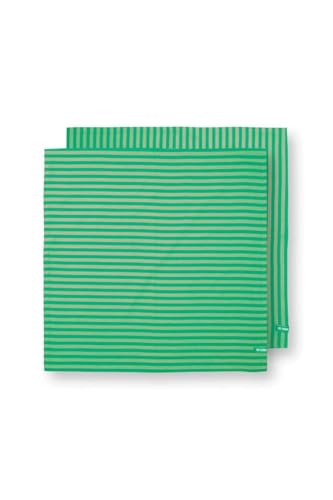 Pip Studio Stripes Set/2 Geschirrtüchern Grün von Pip Studio