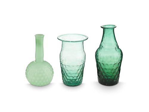 Pip Studio Vases Glass Blue-Green Set3 Pip Studio Vases Glass Blue-Green Set3 von Pip Studio