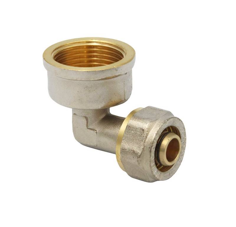 PipeTec Deutschland Gewindefitting Klemmring Schraubfitting Winkel 16x2 90° - 3/4 Zoll Innengewinde von PipeTec Deutschland