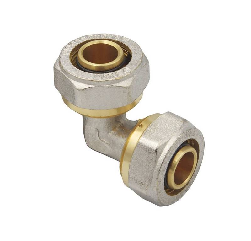 PipeTec Deutschland Gewindefitting Klemmring Schraubfitting Winkel 20x2mm 90° Grad Alu-Verbundrohr von PipeTec Deutschland