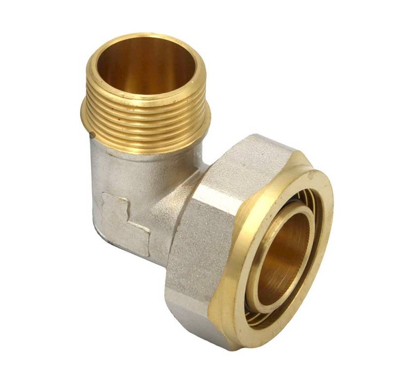 PipeTec Deutschland Gewindefitting Klemmring Schraubfitting Winkel 32x3 90° - 3/4 Zoll Aussengewinde von PipeTec Deutschland