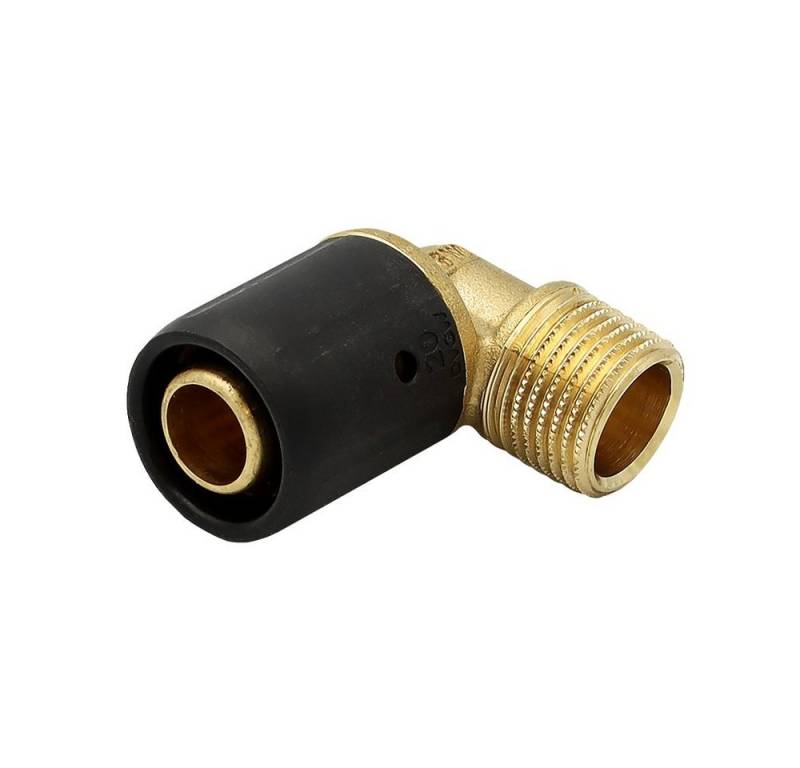 PipeTec Deutschland Steckfitting Pipetec Steckfitting Steck-Winkel mit Außengewinde 20x2 1/2" von PipeTec Deutschland