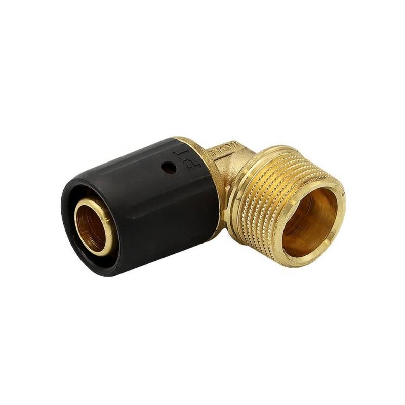 PipeTec Deutschland Steckfitting Pipetec Steckfitting Steck-Winkel mit Außengewinde 20x2 3/4" von PipeTec Deutschland